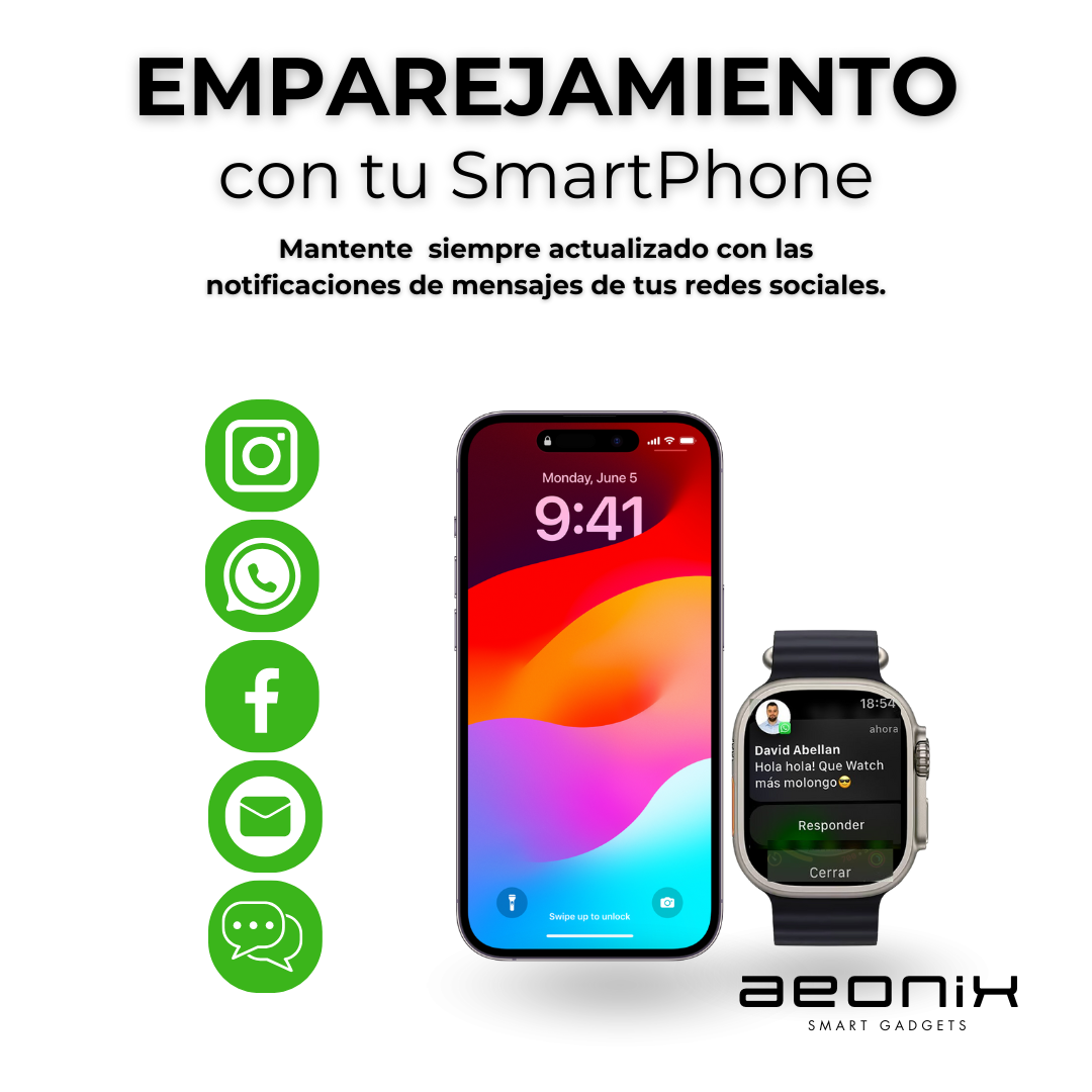 Pack Smartwatch + Auriculares